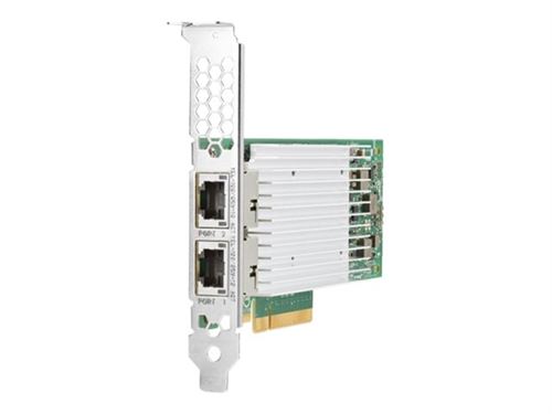 HPE 524SFP+ - Adaptateur réseau - PCIe 3.0 x8 - 10 Gigabit SFP+ x 2 - pour Nimble Storage dHCI Small Solution with HPE ProLiant DL360 Gen10; ProLiant DL360 Gen10