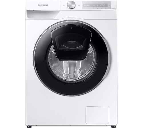 Samsung WW90T684DLH - Machine à laver - WiFi - largeur : 60 cm - profondeur : 63.5 cm - hauteur : 85 cm - chargement frontal - 9 kg - 1400 tours/min - blanc avec porte noire État correct - N/A reconditionné disponible sur Fnac