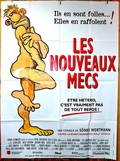 Les Nouveaux Mecs - 19994 - Katja Riemann,Joachim Król - 116x158cm - Affiche de cinéma originale pliée