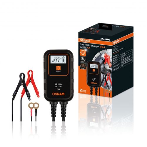 Chargeur de batterie auto Osram BATTERYcharge 904 OEBCS904