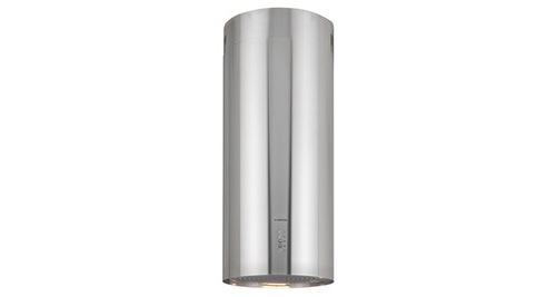 Bolea - hotte aspirante - hotte d'îlot ø38 cm évacuation/circulation d'air 600 m³/h led + filtre à charbon actif - gris