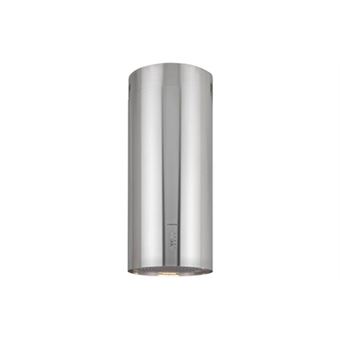 Bolea - hotte aspirante - hotte d'îlot ø38 cm évacuation/circulation d'air 600 m³/h led + filtre à charbon actif - gris - 1