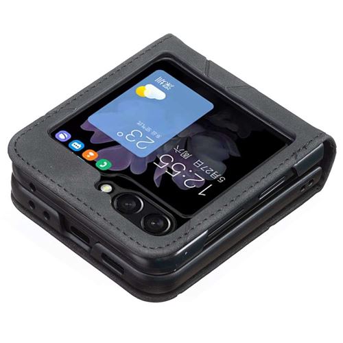 Coque étui à Clapet Pour Realme 6i - Style Bookstyle, Couleur Noire, Neuve