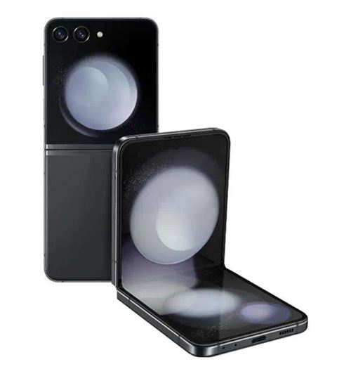 Smartphone Samsung z gris 6.7 pouces RAM 8 Go stockage 256 Go