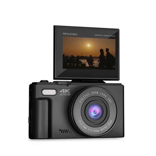 Caméra Sportive XPLORER DV900, WiFi, App Mobile, Écran Pivotant IPS LCD, Résolution 4K et 64MP, 9 Fonctions Caméra, Batterie rechargeable Amovible