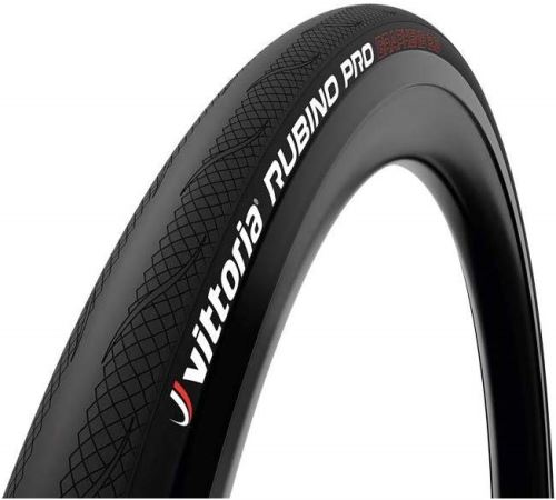 Vittoria Boyau Rubino Pro Graphene 2.0-28 25MM Adulte Unisexe, Noir, Taille Unique