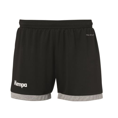 Short femme Kempa Core 2.0 L Noir