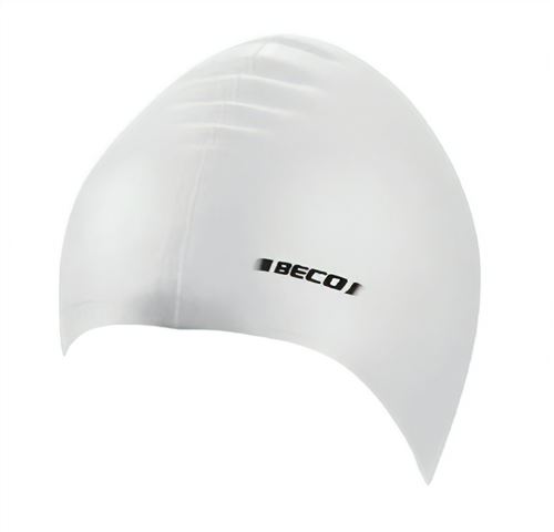 Beco bonnet de bain latex unisexe blanc taille unique