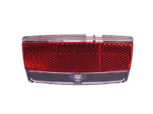 Simson feu arrière Airy led dynamo moyeu porte-bagages rouge