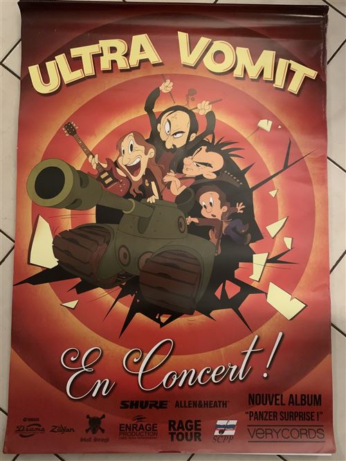 ULTRA VOMIT - Panzer Surprise! - 70x100cm - Affiche