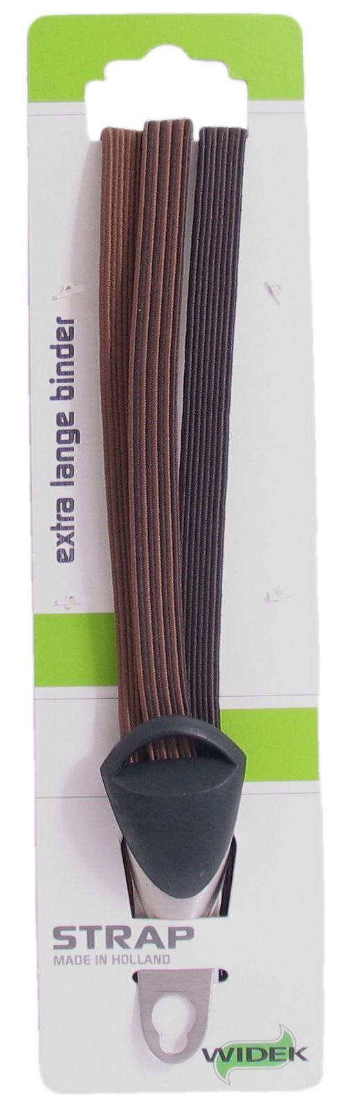 Triple Bungee Widek E-bike Vision Through avec supports universels - brun chocolat / brun foncé (sur carte)