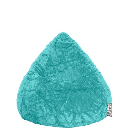 Pouf Fluffy L turquoise