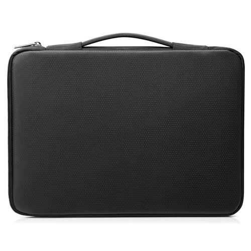 hp inc. hp 17 blk/slv carry sleeve europe noir