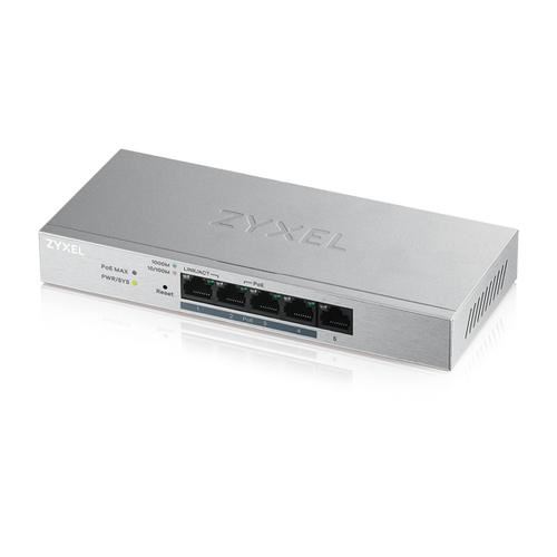 ZYXEL 4 ports Gbps RJ45 PoE+-1 port Gbps RJ45