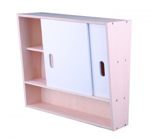 Mamamemo Rétro armoire de cuisine en bois 42 cm