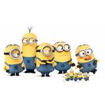STAR CUTOUTS Figurine en carton Minions Group Pose Mischievous Hauteur 92 cm