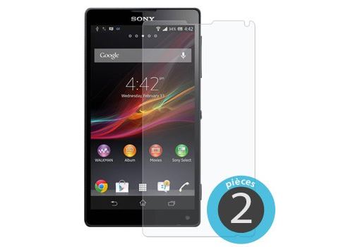 Set 2 films protecteurs écran Sony Xperia M