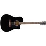 Fender CD-60SCE Dreadnought black - guitare électro-acoustique