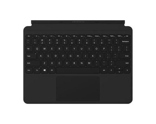 Microsoft Surface Go Type Cover Clavier avec trackpad, accéléromètre rétroéclairé allemand noir pour Surface Go