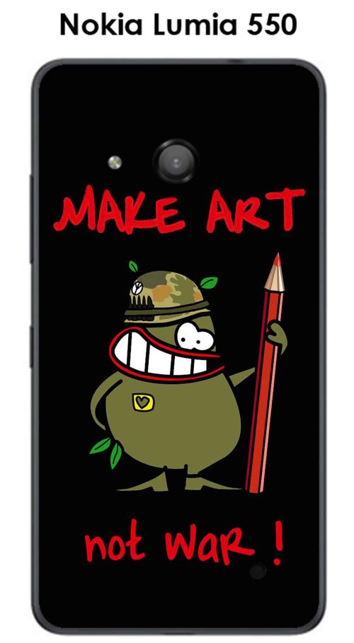 Coque Nokia Lumia 550 design make-art