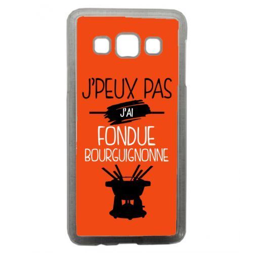 Coque transparente galaxy a7 j peux pas j ai fondue bourguignonne 5