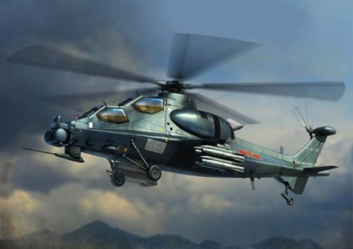 Hobbyboss Chinese Z-10 Attack Helicopter - 1:72E - Hobby Boss - Image 1