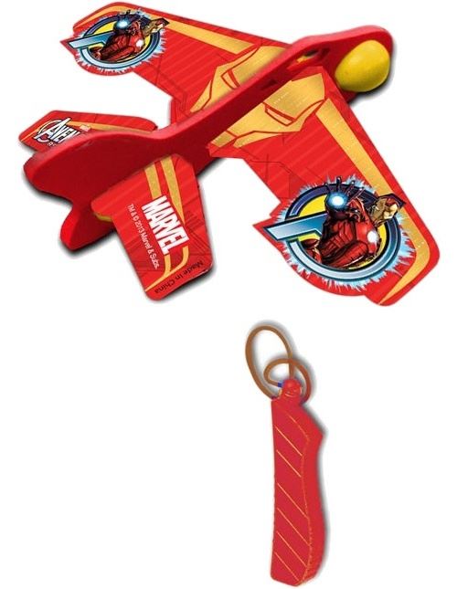 Marvel avions catapulte Avengers: Ironman rouge / jaune 12cm