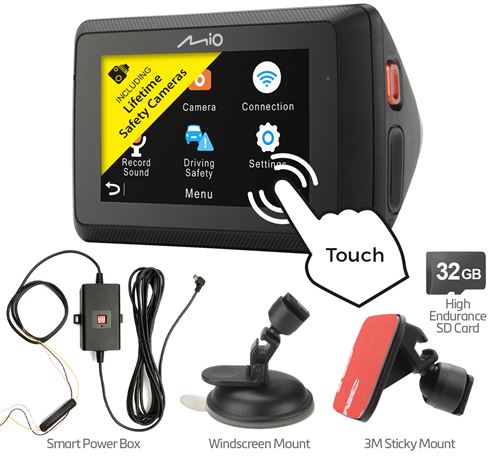 MIO Camera Embarquee Mivue 786 Wifi