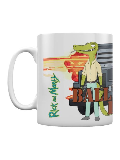 Rick and Morty Tasse Ball Fondlers blanc
