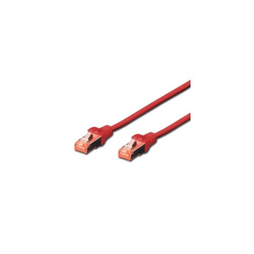 Câble RJ45 S/FTP catégorie 6 1M rouge
