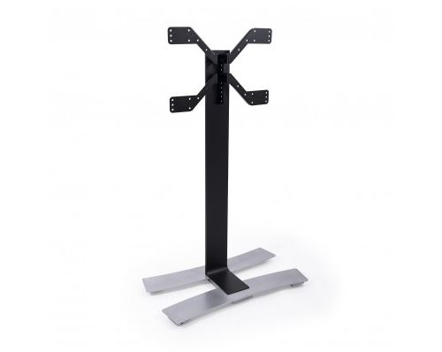 Erar Noir Support Tv Erard Will 1400XL Pour Écrans De 40" À 75"