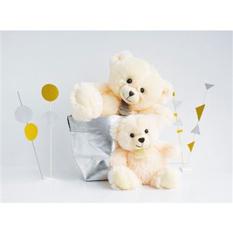 Ours en peluche Histoire d'Ours Titours Blanc 34 cm