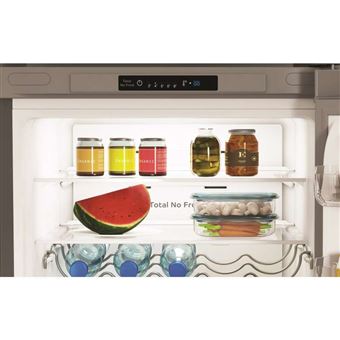 Refrigerateur congelateur en bas INDESIT INFC9TI22X