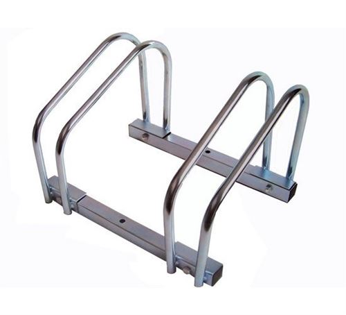 Dunlop porte-vélos pour deux vélos 26,5 x 40 x 32,5 cm argent