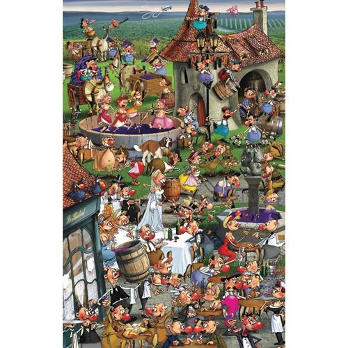 PIATNIK Puzzle RUYER VIN Multicolore