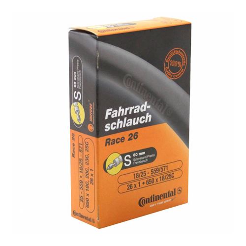 Chambre a air velo 650 x 20-25 continental valve presta 60mm