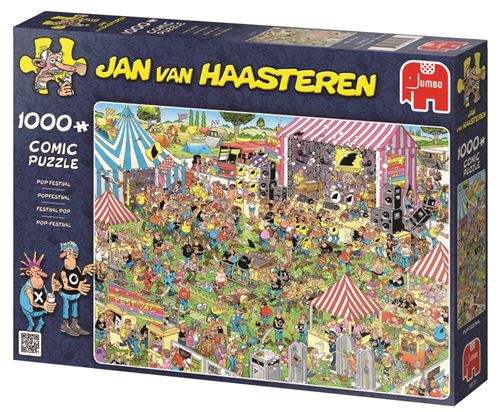 Jumbo Jan van Haasteren pièces du puzzle intrigant en 1000