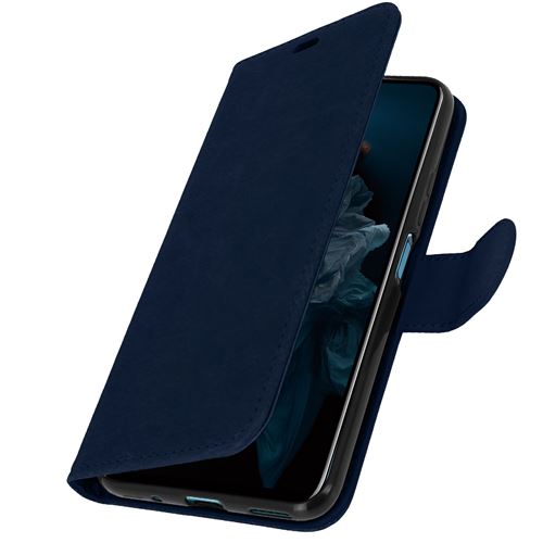 Étui pour Honor 20 Pro Protection Intégrale Porte-cartes Fonction Support Bleu nuit