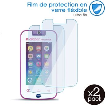 Film de Protection en Verre Fléxible Dureté 9H pour Smartphone Vtech KidiCom  Advance [Pack x2] - Protection d'écran pour smartphone - Achat & prix