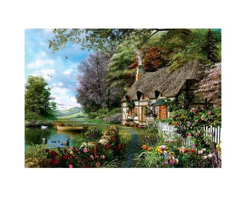 Puzzle 1000 Pièces : Cottage, Trefl