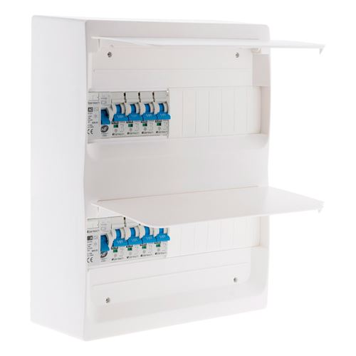 Zenitech - Coffret Électrique Équipé 26 Modules - T1/T2 - 8 Disjoncteurs - Image 3