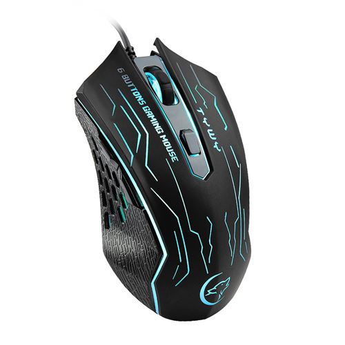 Souris de jeu G820 Filaire Couleur du rétroéclairage LED-Noir