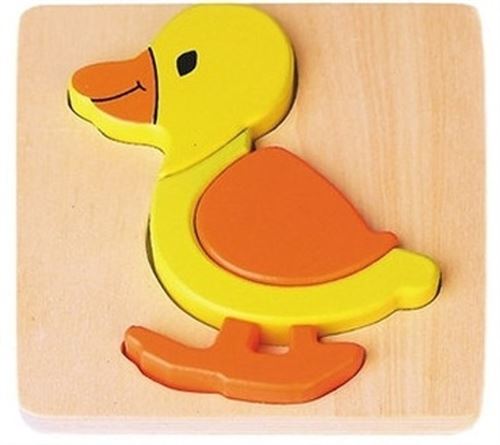 Jouéco canard puzzle en bois 5 pièces