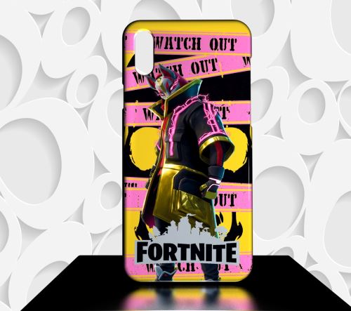 Coque compatible pour Samsung Galaxy A10 Fortnite Battle Royale 035