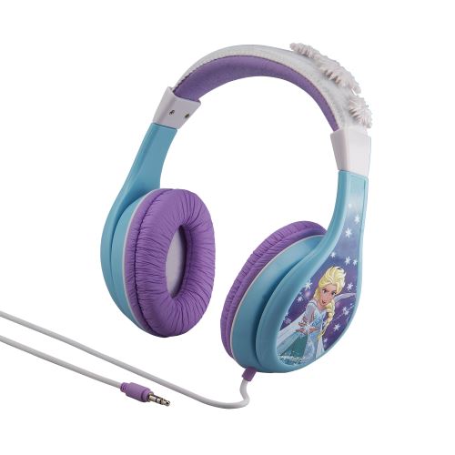 Casque Reine des Neiges Kidsafe premium limité à 85dB et prise jack 3,5mm
