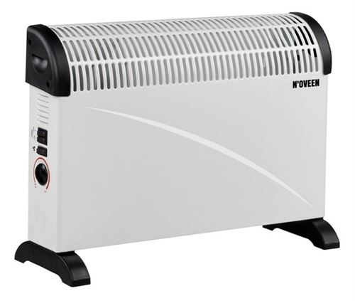 Noveen convecteur de chauffage (2000 w, 3 niveaux de chauffage, thermostat noveench5000turbofan