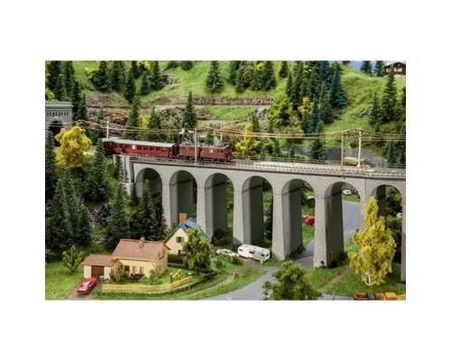 Faller 222599 N Steinbrücke 2gleisig (L x B x H) 386 x 85 x 136mm