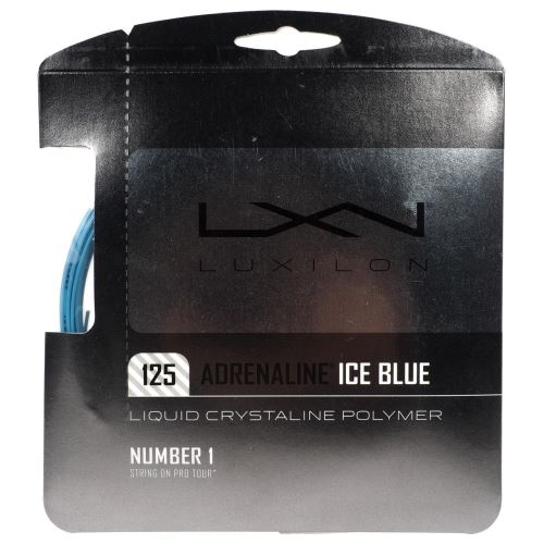 Cordage de tennis wilson adrenaline 125 ice bleu 15578