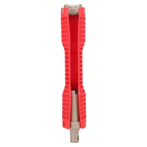 Clé de Tuyau d'Eau Évier Robinet à Douille Outils de Plomberie - Rouge