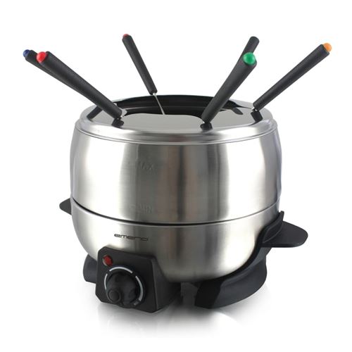Emerio ft-106991.3 set de fondue inox gris